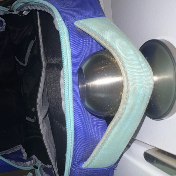 Under Armour Royal Blue Backpack with Mint Accents - Picture 6 of 12